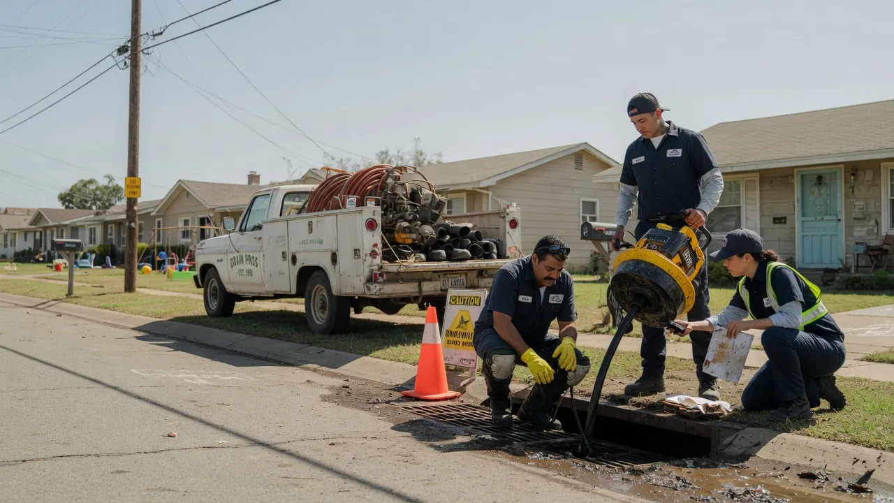 Drain Cleaning in Bishop, TX near me